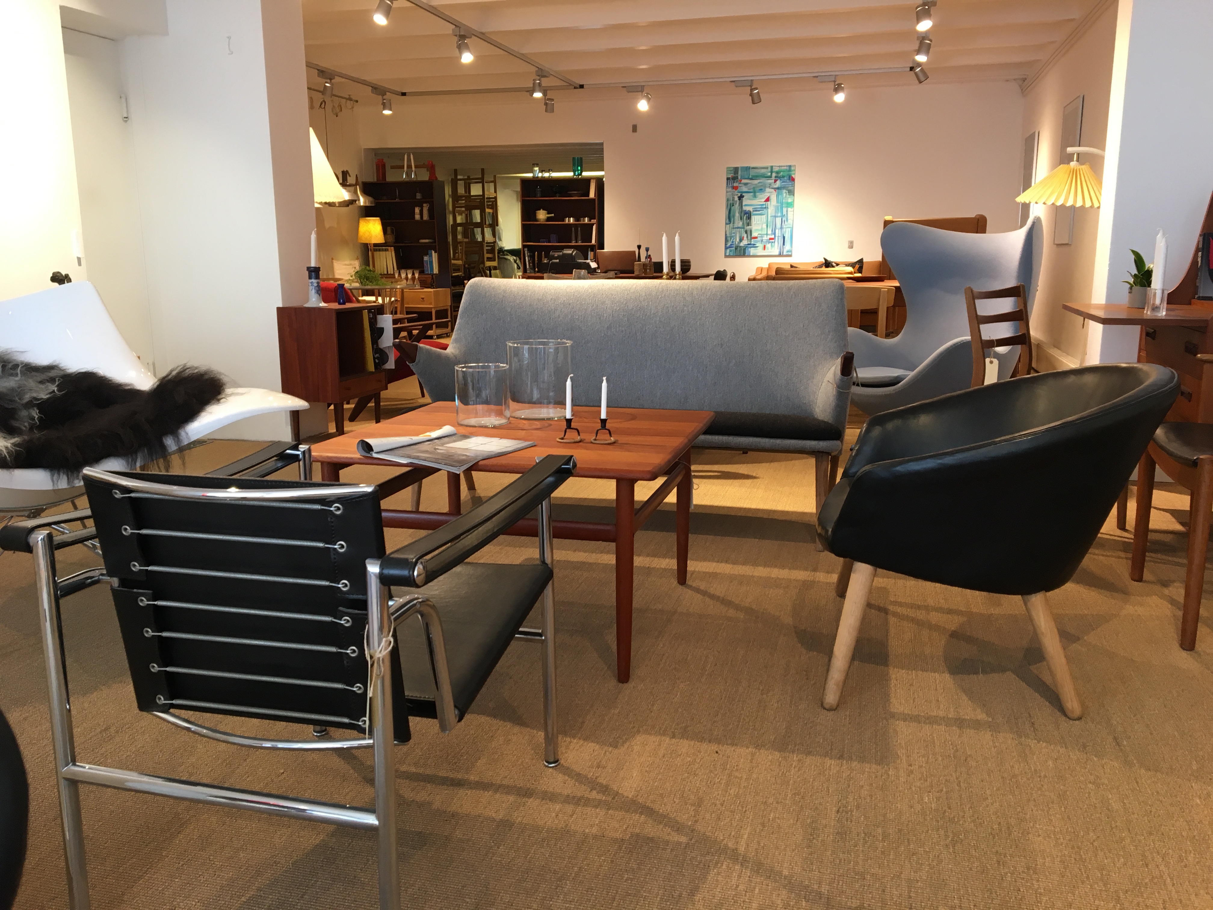 Klassisk design Langbord antik