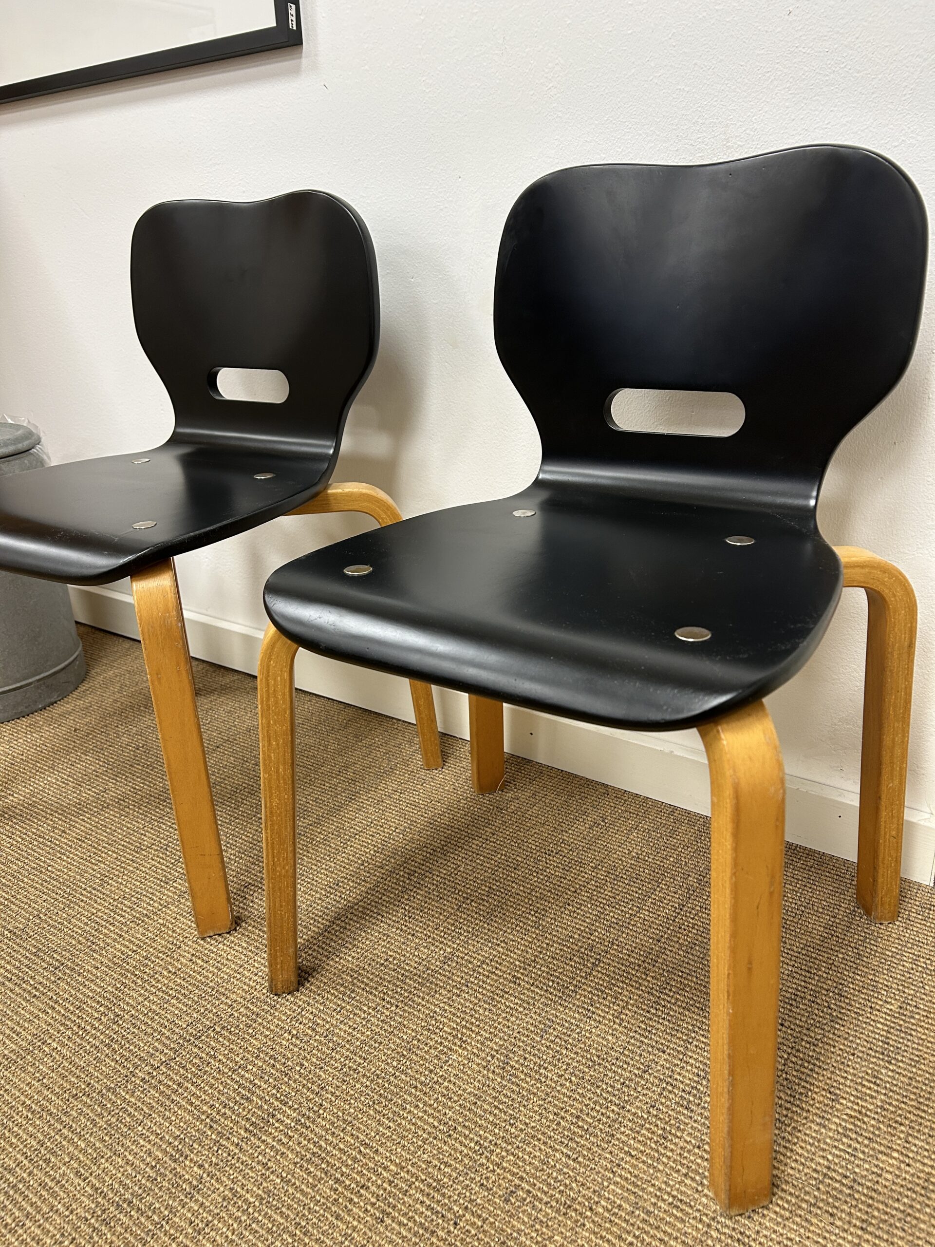 2 stk. Sorte Rabo Barnestole - Billede 3