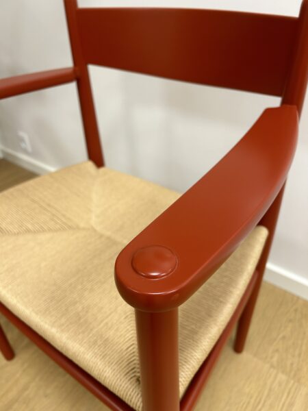 Spisebordsstol CH37 i Red Brown, Design Hans J. Wegner - Image 5