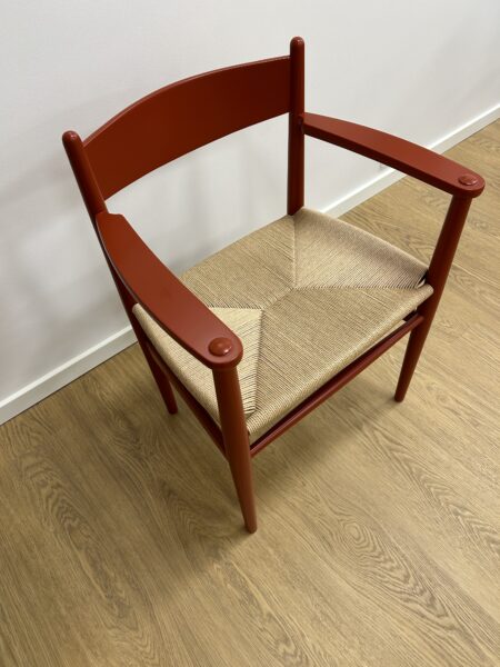 Spisebordsstol CH37 i Red Brown, Design Hans J. Wegner - Image 3