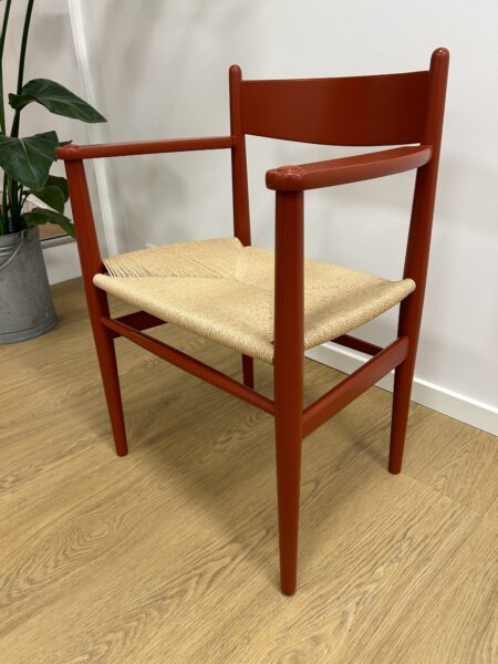 Spisebordsstol CH37 i Red Brown, Design Hans J. Wegner - Image 8