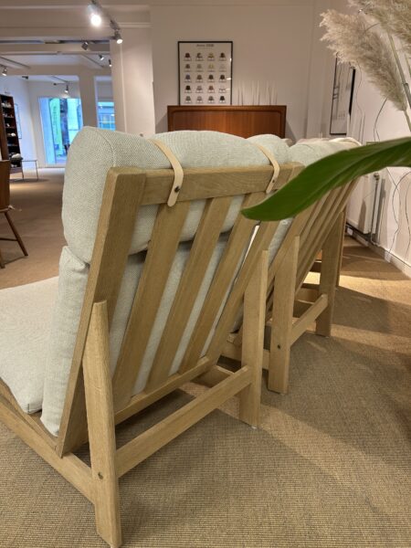 Lænestole/ Loungestole med høj ryg og nakkepude. - Image 6