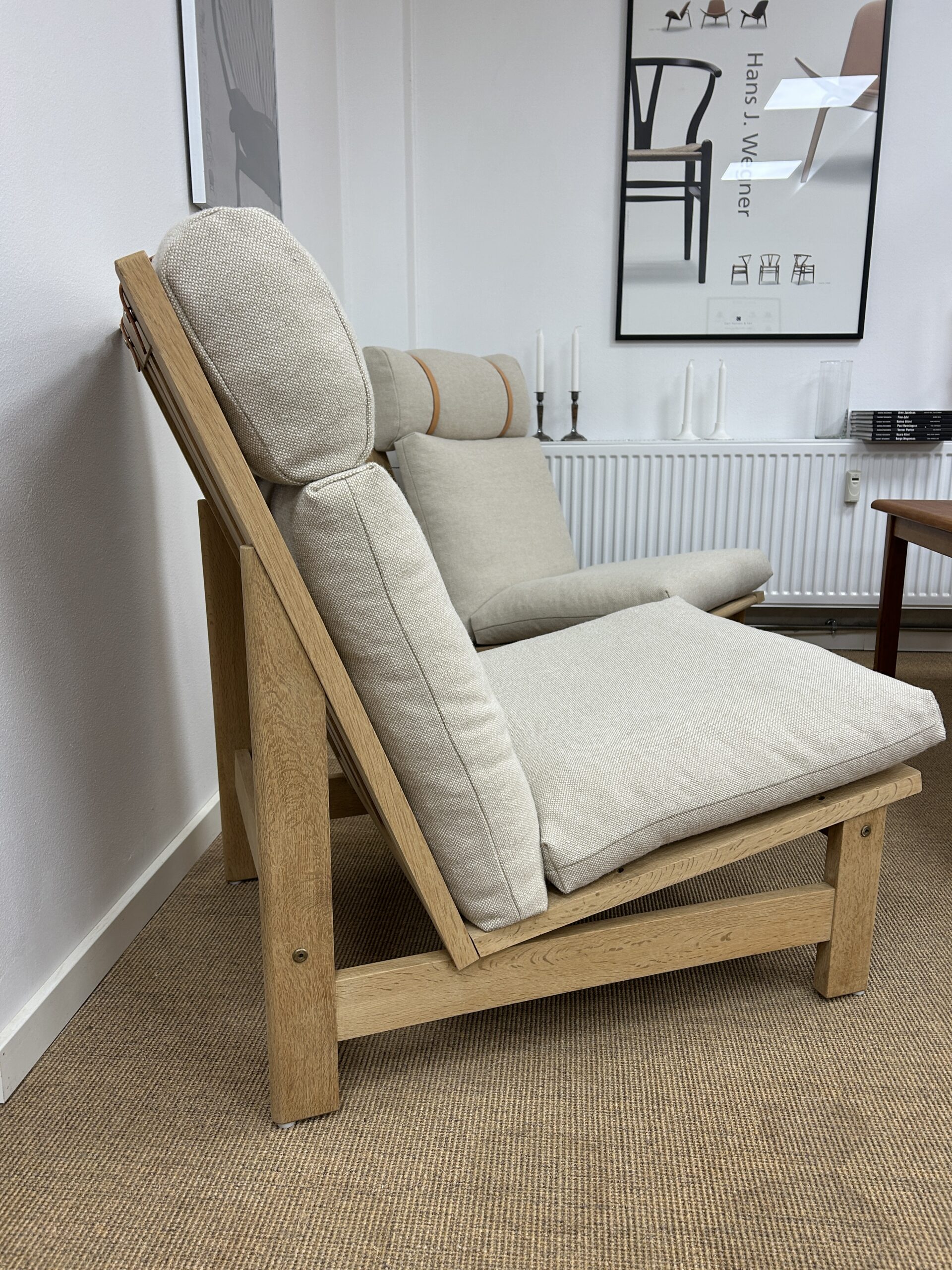 Lænestole/ Loungestole med høj ryg og nakkepude. - Billede 8