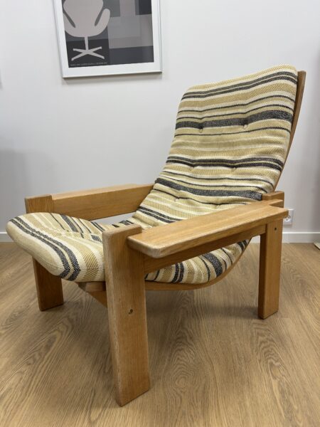 Sofasæt 3-pers + 2-pers, samt en høj stole i Eg, Design Yngve Engstrøm fra 1960' - Image 13