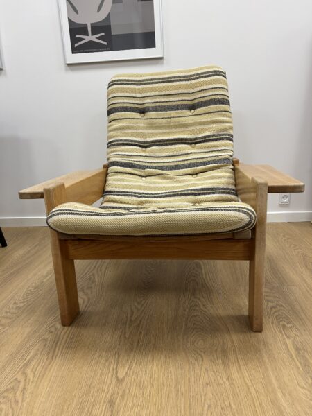Sofasæt 3-pers + 2-pers, samt en høj stole i Eg, Design Yngve Engstrøm fra 1960' - Image 12