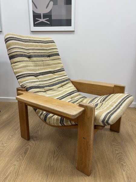 Sofasæt 3-pers + 2-pers, samt en høj stole i Eg, Design Yngve Engstrøm fra 1960' - Image 11