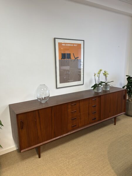 Skøn lav teak skænk - Image 3