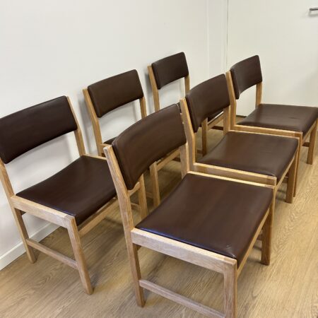 6 stk. Kurt Østervig spisestole