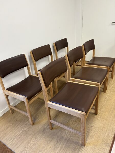 6 stk. Kurt Østervig spisestole