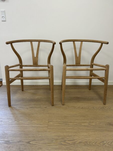 6 stk. Y-stole I Eg, Designet af Hans J. Wegner - Image 10
