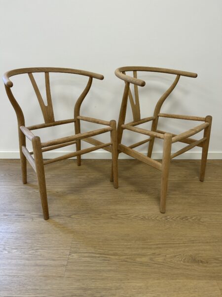 6 stk. Y-stole I Eg, Designet af Hans J. Wegner - Image 8