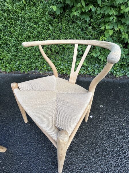 6 stk. Y-stole I Eg, Designet af Hans J. Wegner - Image 18
