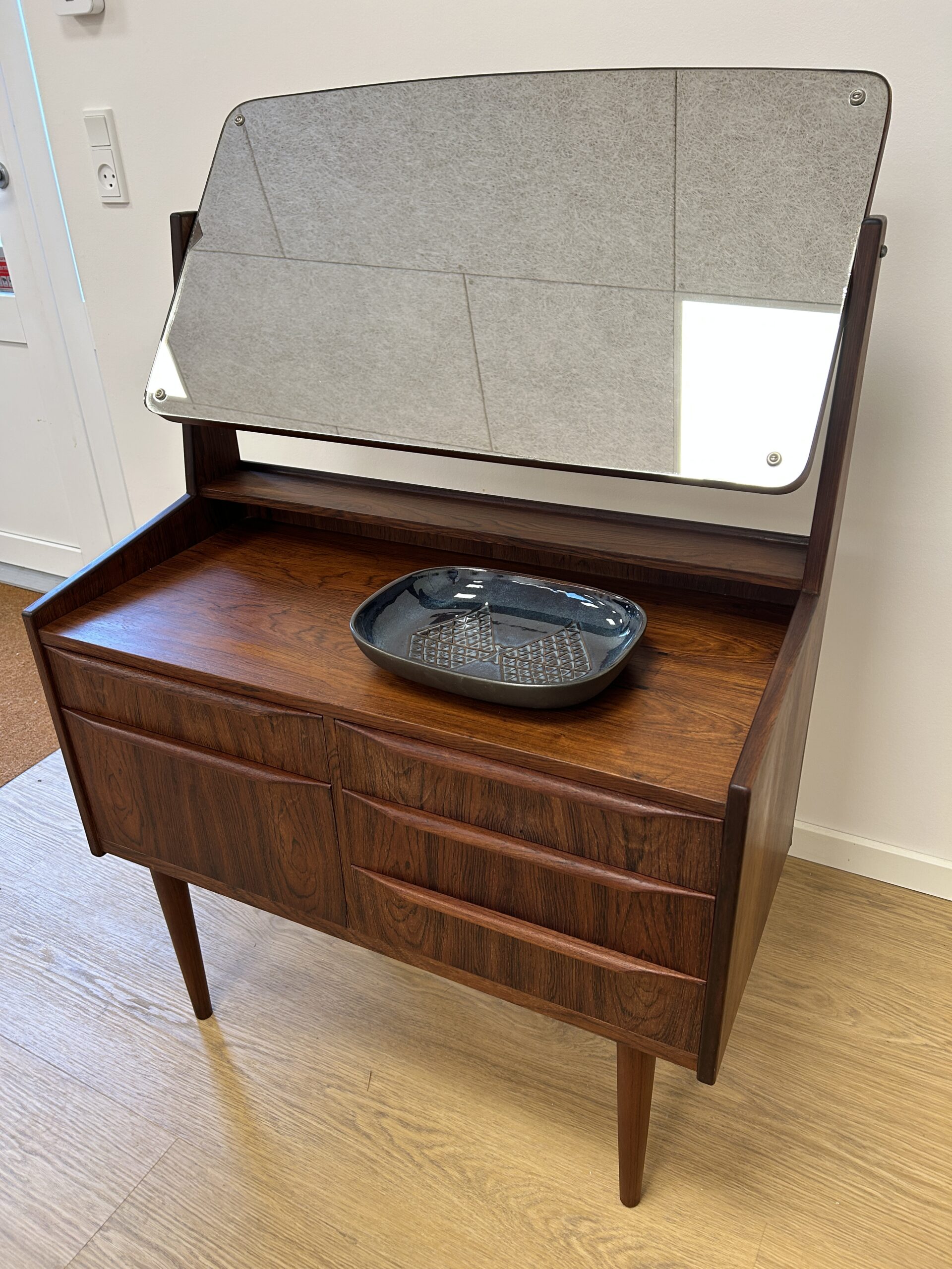 Smukt Vintage Sminkebord i Palisander - Billede 7