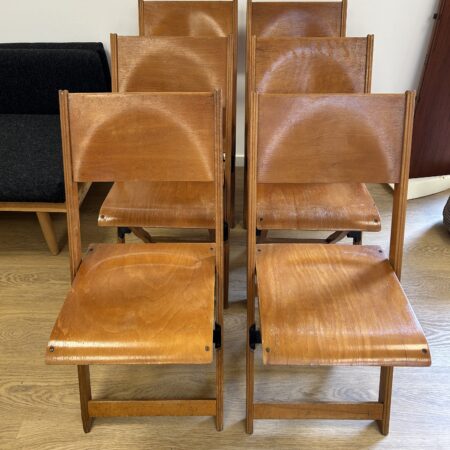 Klapstole, bøg - Patented, Made In Denmark.