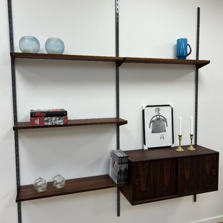Kai Kristiansen Vange Reolsystem i Palisander – Dansk Design fra FM Møbler.