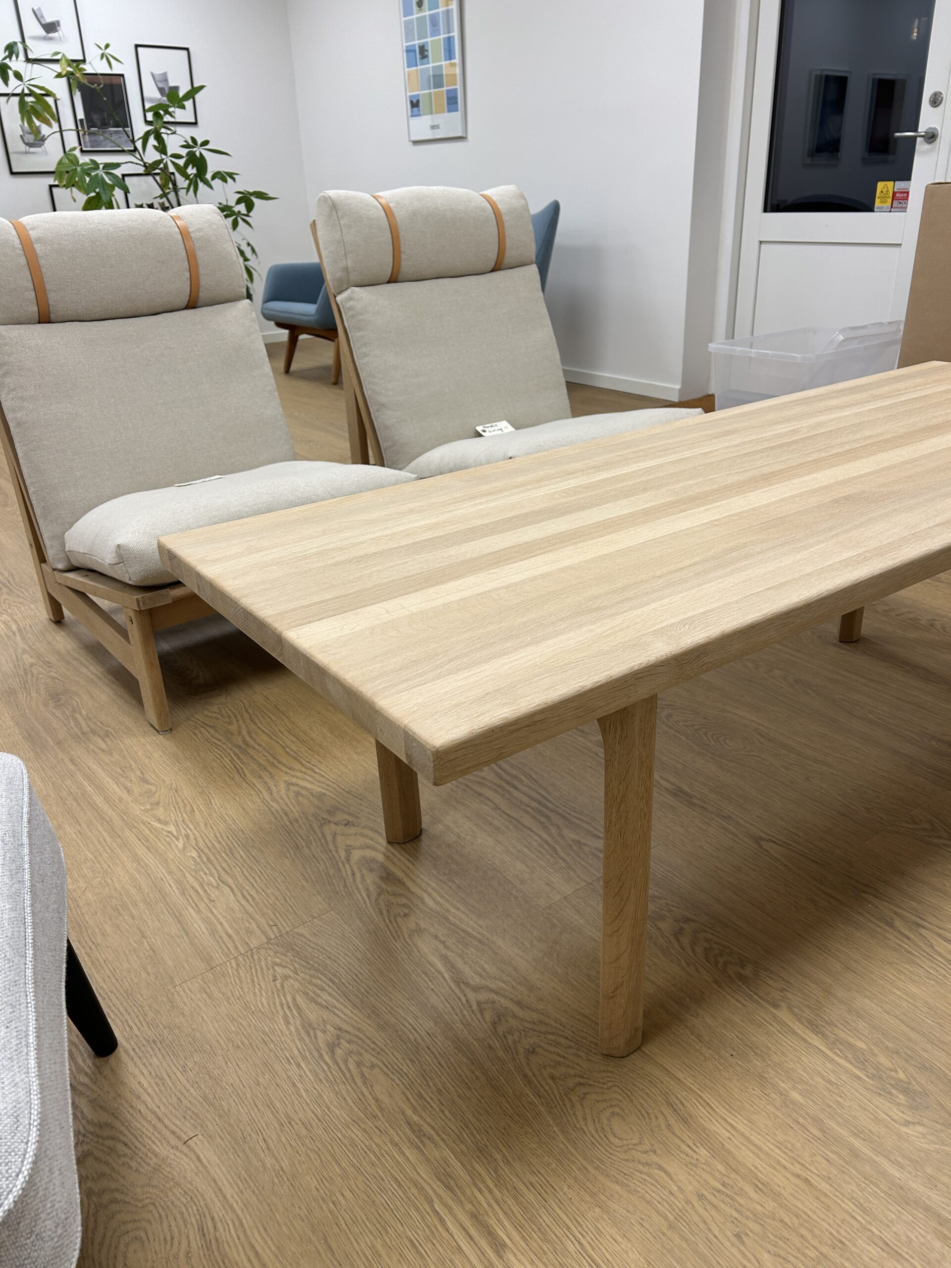 Smukt massivt sofabord Egetræ, - Design Kurt Østervig