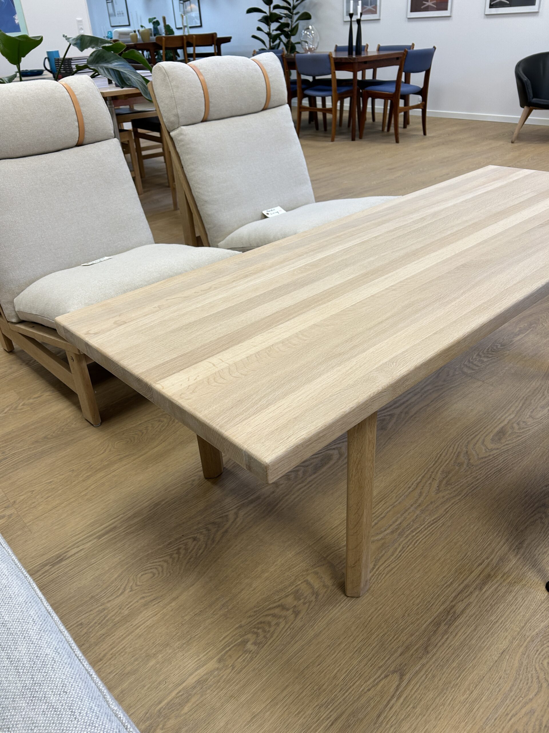 Smukt massivt sofabord Egetræ, - Design Kurt Østervig - Billede 5