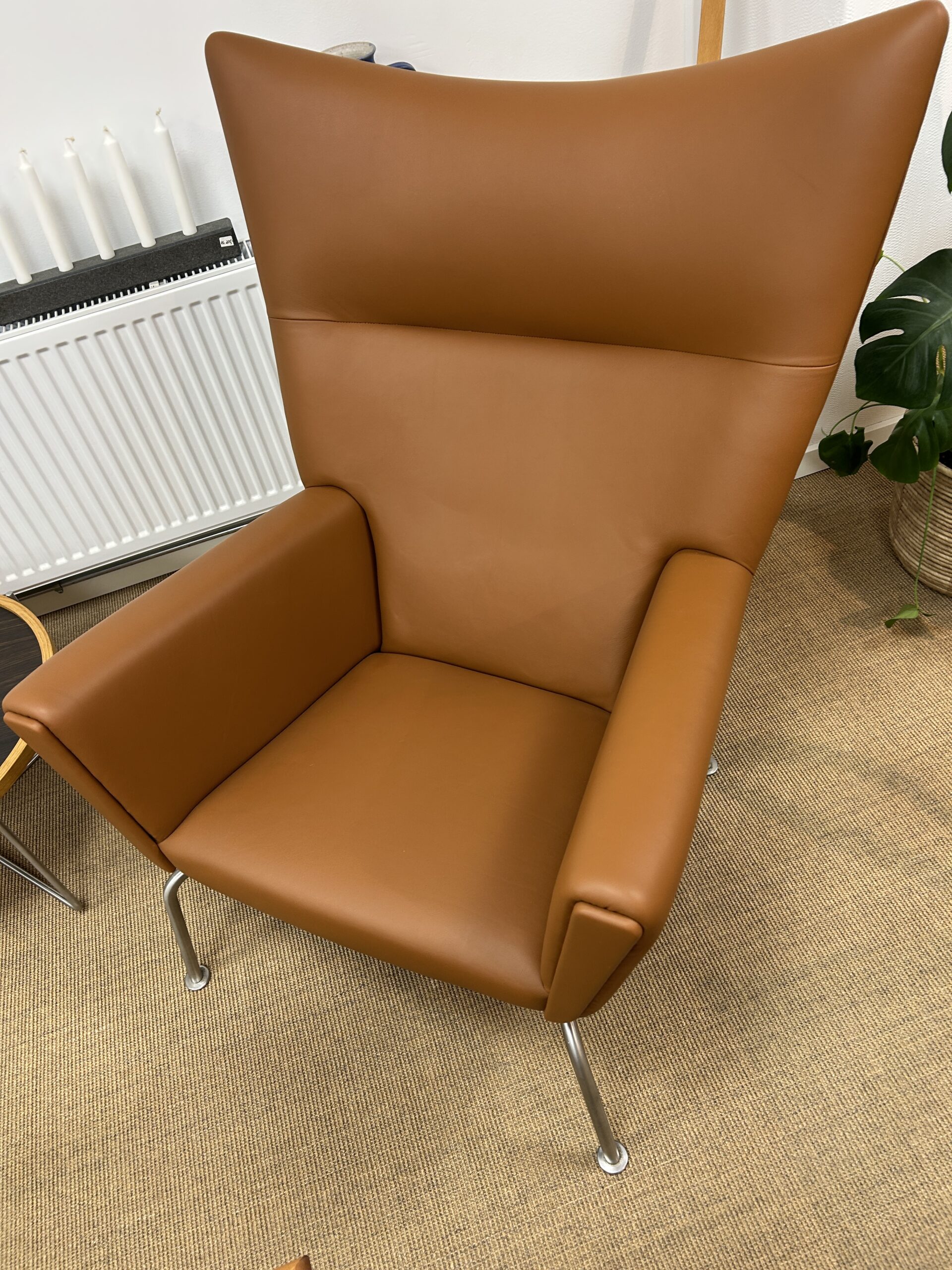 Wing Chair CH445, design Hans J. Wegner. - Billede 7