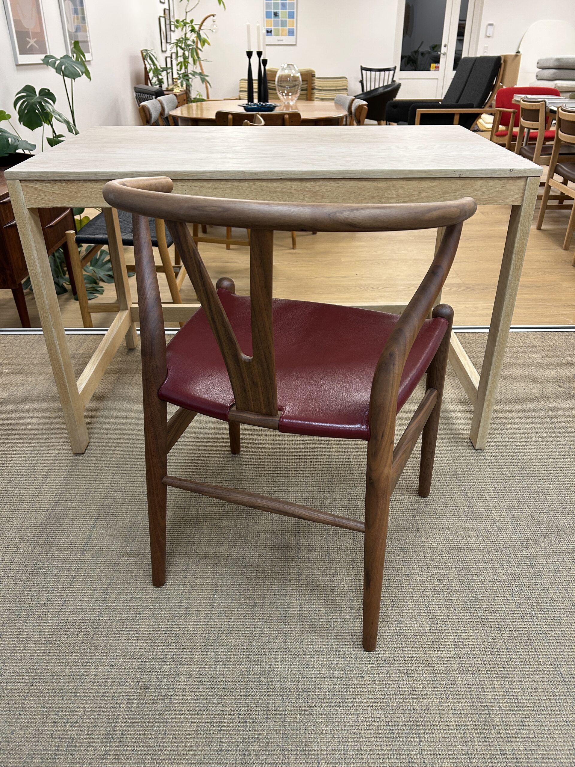 Lille lækkert skrivebord i Eg. - Billede 8