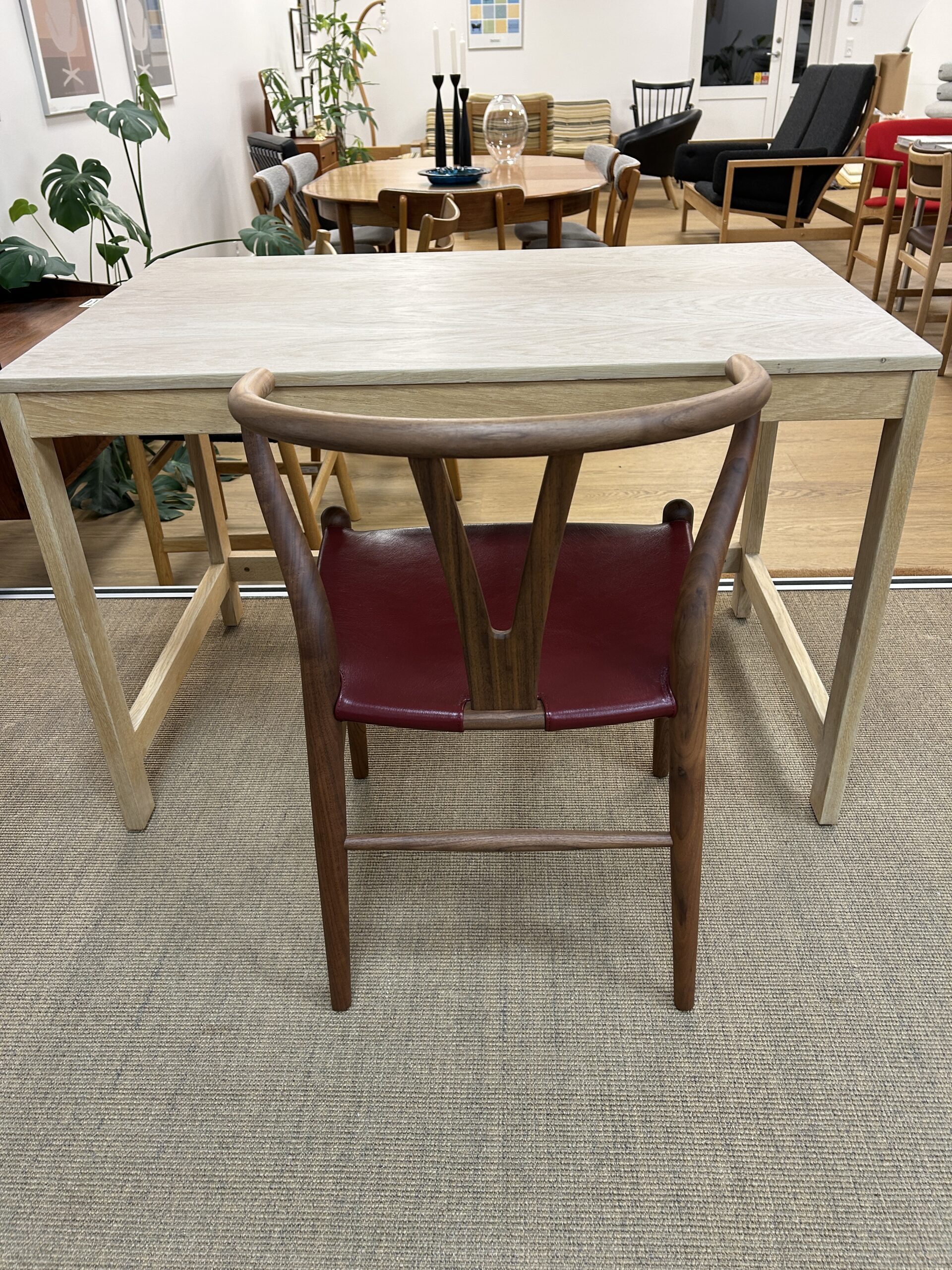 Lille lækkert skrivebord i Eg. - Billede 7