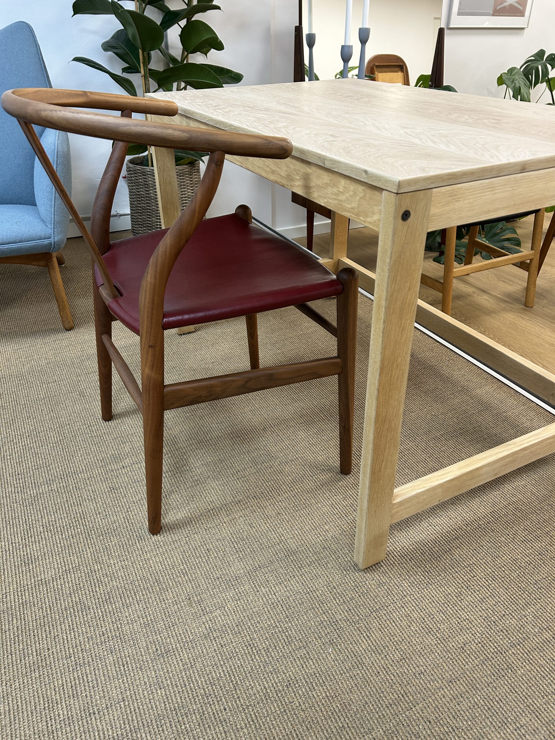 Lille lækkert skrivebord i Eg. - Billede 10