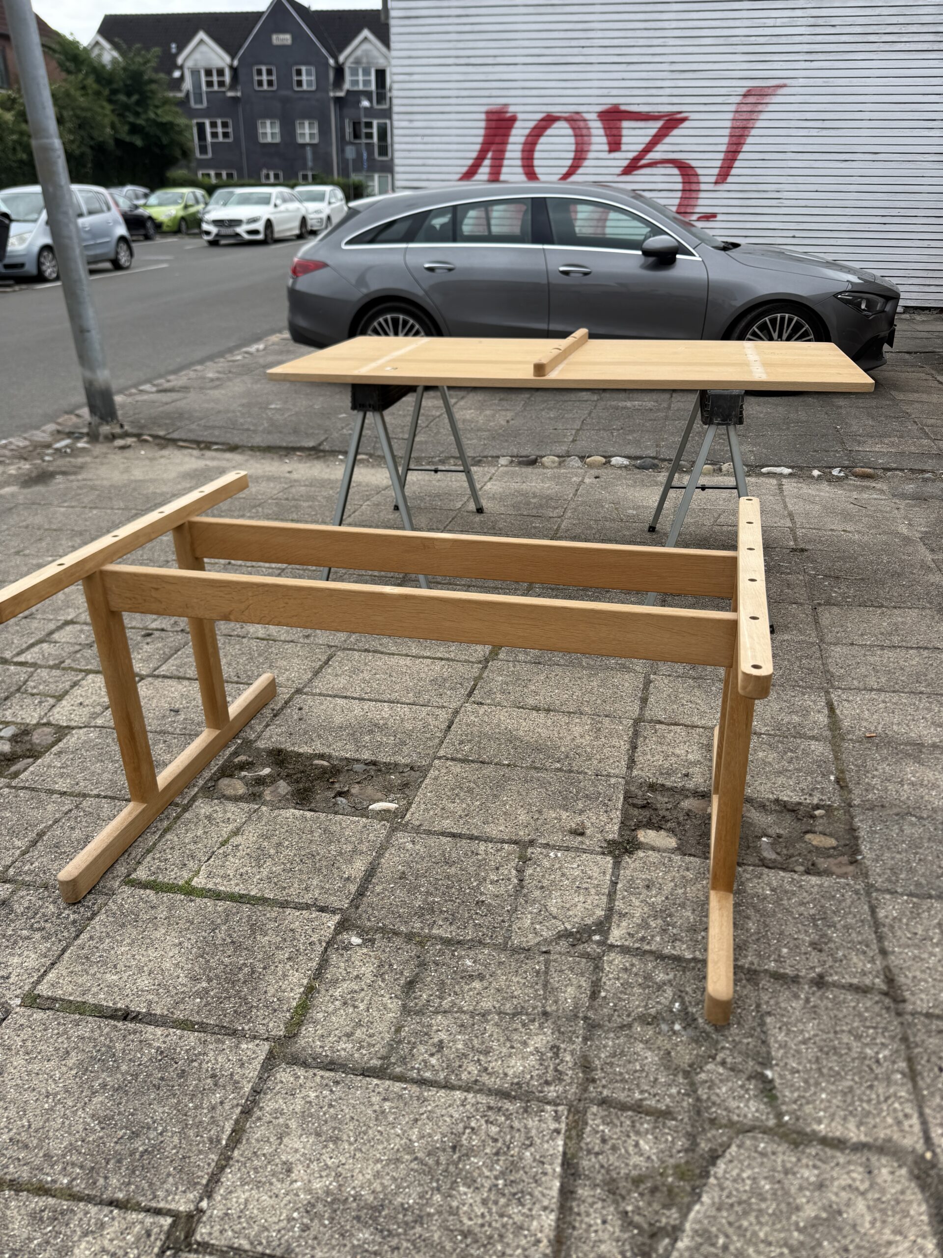Børge Mogensen Shakerbord BM6286 i massiv Eg – Fredericia Stolefabrik. - Billede 17